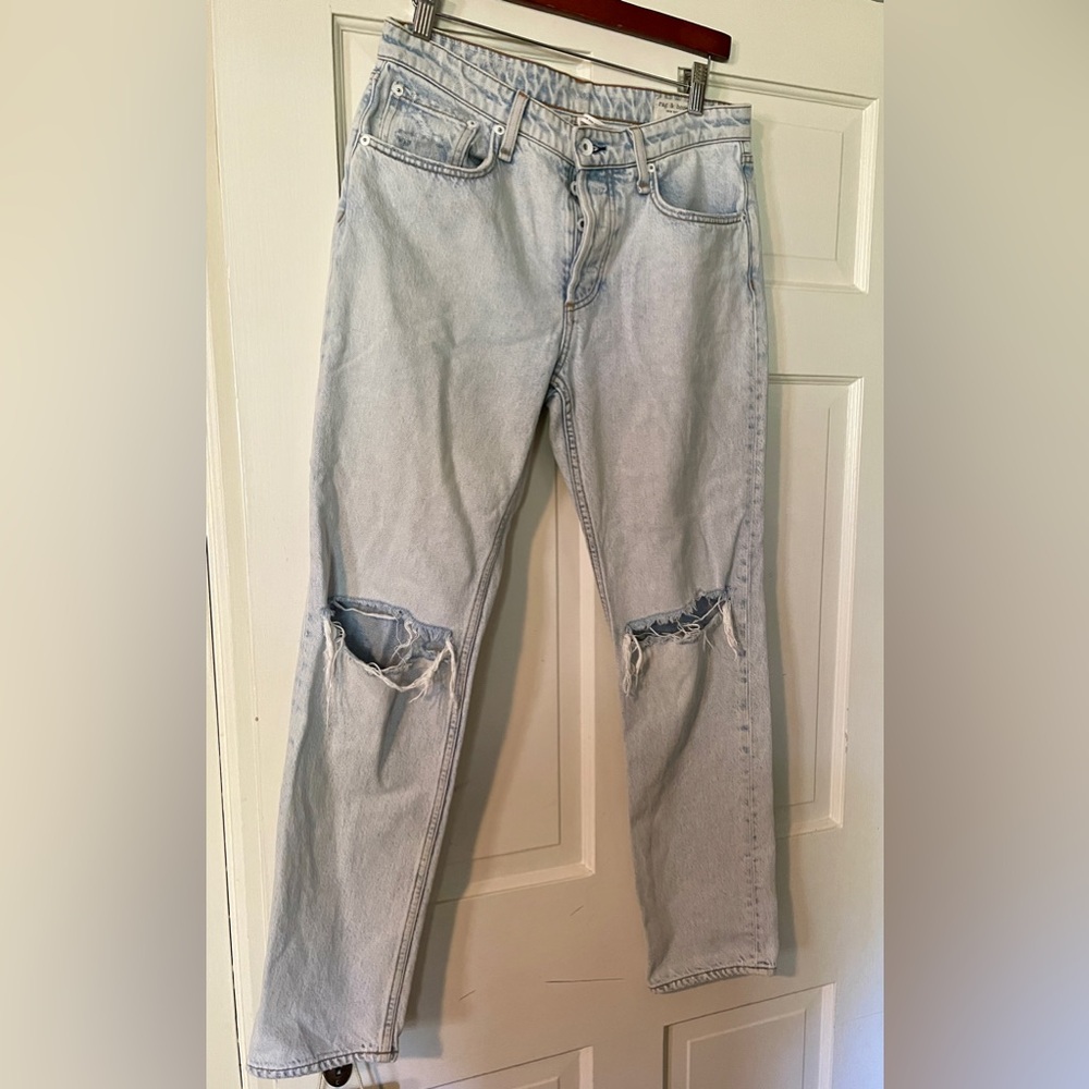 SOLD✨Rag & Bone straight leg boyfriend jeans sz 26